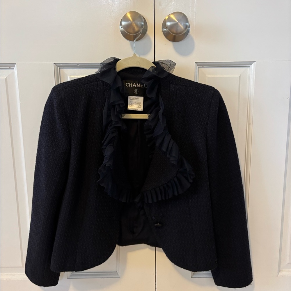 Chanel Ruffled Blazer